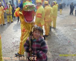 大屋雷百节舞龙灯会--图片集锦